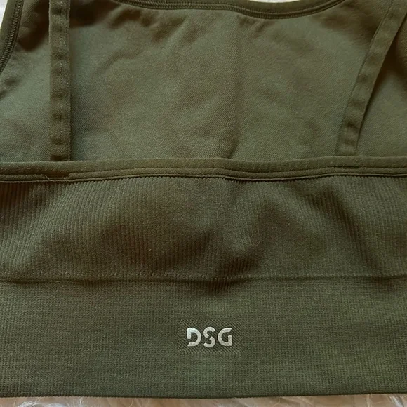 DSG Women's Seamless Fashion Ribbed Sports Bra, Size Small - Picture 8 of 12